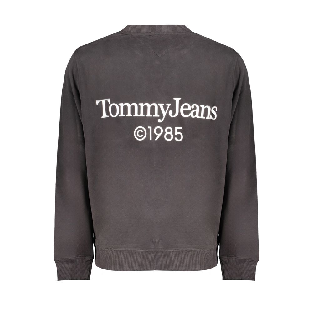 Tommy Hilfiger Schwarzer Baumwollpullover für Männer