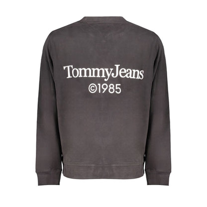 Tommy Hilfiger Schwarzer Baumwollpullover für Männer