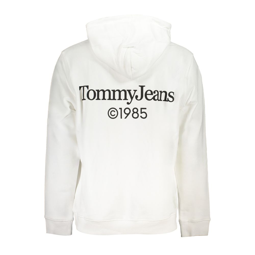 Tommy Hilfiger Weißer Baumwollpullover für Männer