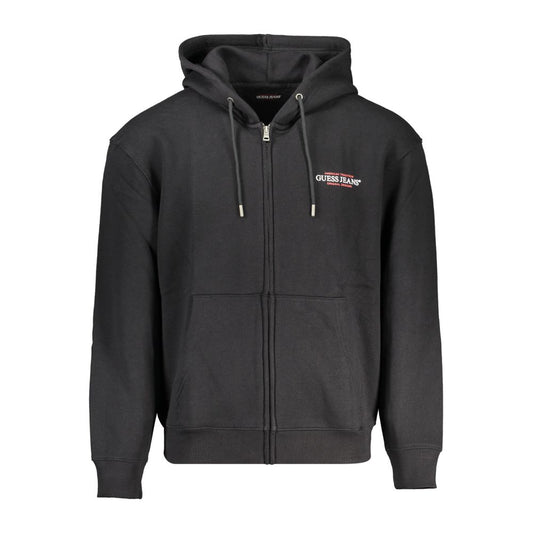 Guess Jeans Schwarzer Baumwollpullover