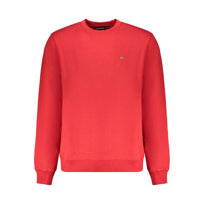 Napapijri Roter Bio-Baumwollpullover für Männer