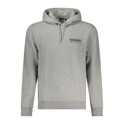 Napapijri Grauer Baumwollpullover für Männer