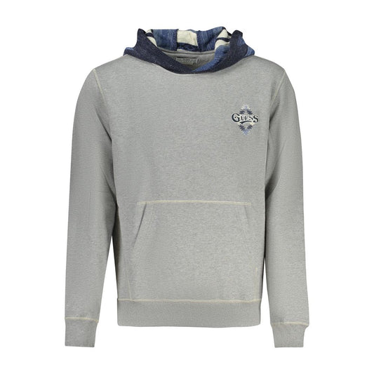 Guess Jeans Grauer Baumwollpullover