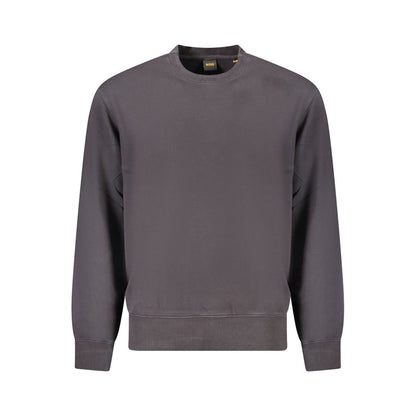 Hugo Boss Schwarzer Baumwollpullover