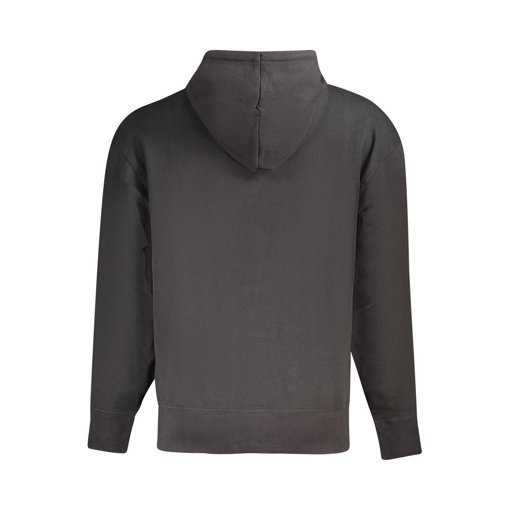 Hugo Boss Schwarzer Baumwollpullover für Männer
