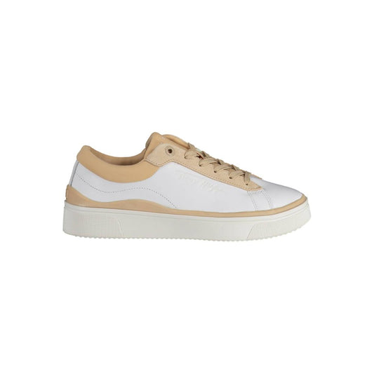 Tommy Hilfiger Sneaker aus weißem Polyester