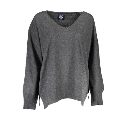 North Sails Schwarzer Wollpullover