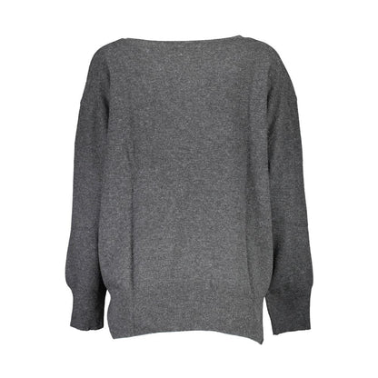 North Sails Schwarzer Wollpullover