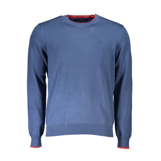 North Sails Blauer Baumwollpullover
