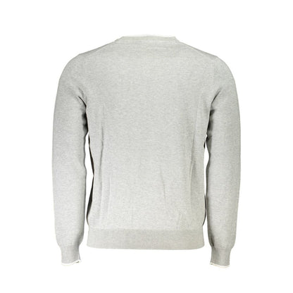 North Sails Grauer Baumwollpullover
