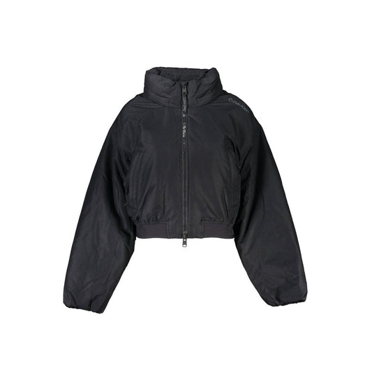 Calvin Klein Schwarze Polyesterjacken &amp