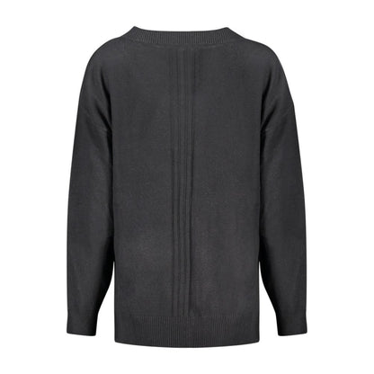 Guess Jeans Schwarzer Baumwollpullover