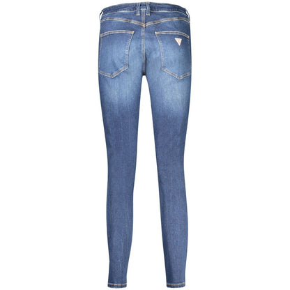 Guess Jeans Blaue Baumwolljeans &amp