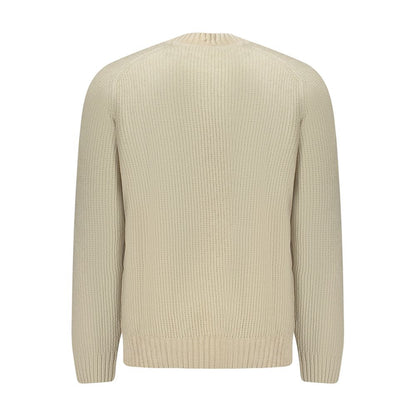 Hugo Boss Beigefarbener Baumwollpullover
