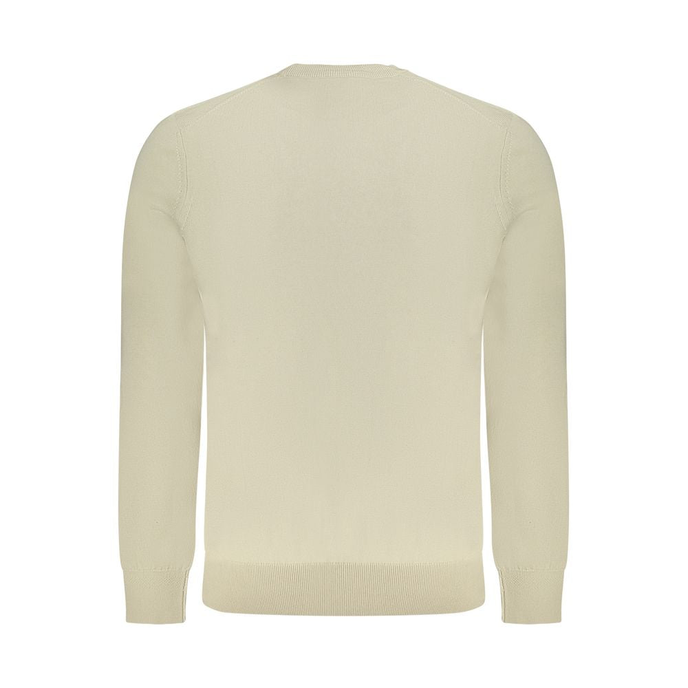 Hugo Boss Beigefarbener Baumwollpullover
