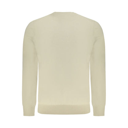 Hugo Boss Beigefarbener Baumwollpullover