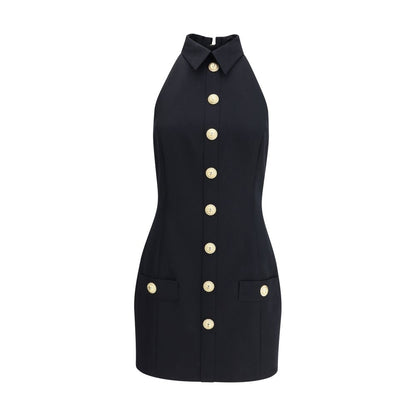Balmain Ärmelloses kurzes Kleid