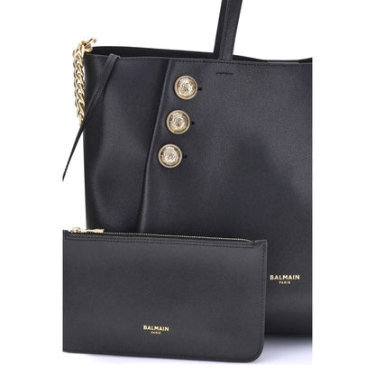 Balmain Emblème Tragetasche