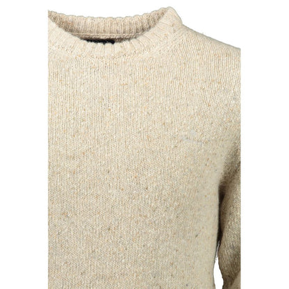 Gant Beigefarbener Pullover aus Wolle