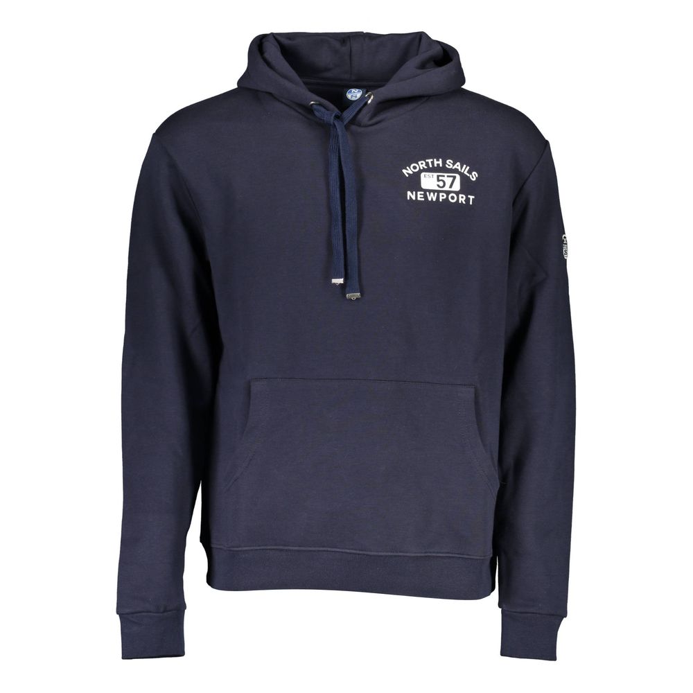 North Sails Blauer Baumwollpullover