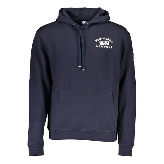North Sails Blauer Baumwollpullover