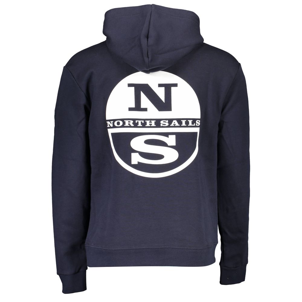 North Sails Blauer Baumwollpullover