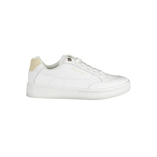 Tommy Hilfiger Sneaker aus weißem Polyester