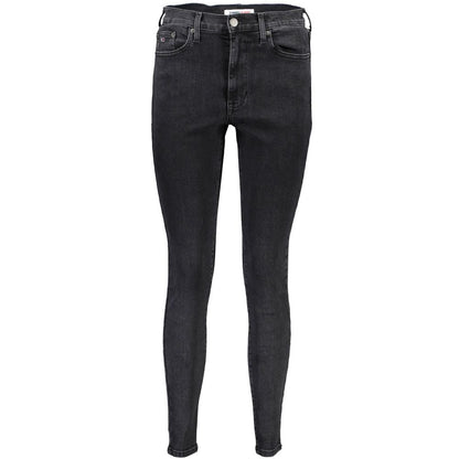 Tommy Hilfiger Schwarze Baumwolljeans &amp
