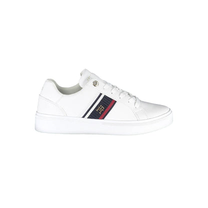 Tommy Hilfiger Sneaker aus weißem Polyester