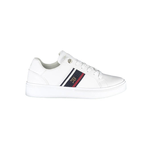 Tommy Hilfiger Sneaker aus weißem Polyester
