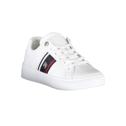 Tommy Hilfiger Sneaker aus weißem Polyester