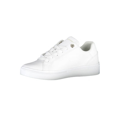 Tommy Hilfiger Sneaker aus weißem Polyester