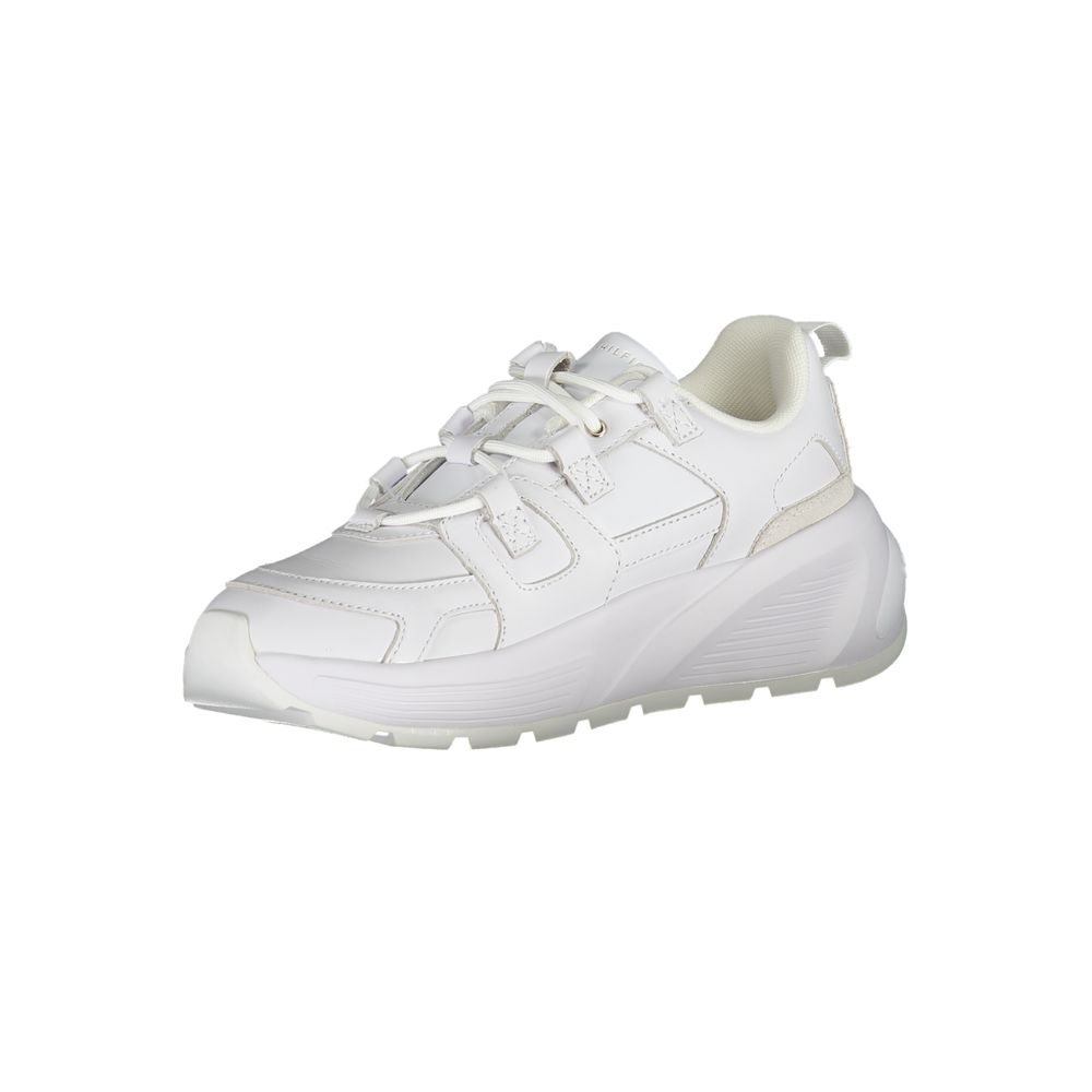 Tommy Hilfiger Sneaker aus weißem Polyester