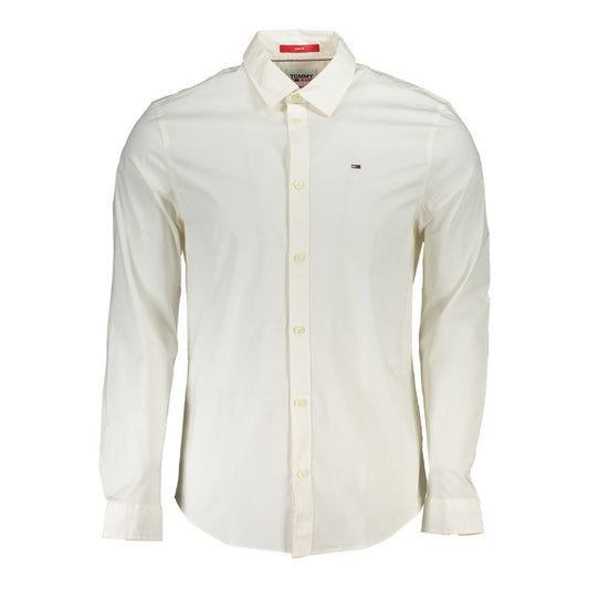 Tommy Hilfiger Weißes Baumwollhemd