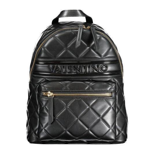 Mario Valentino Schwarzer Polyethylen-Rucksack