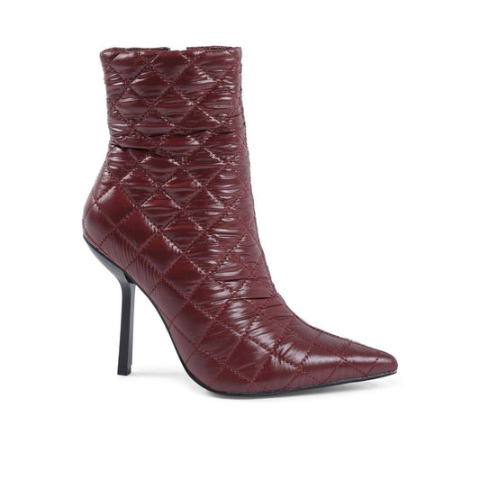 19V69 Italia Bordeaux-Stoffstiefel