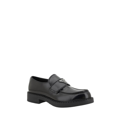 Prada Leder-Halbschuhe