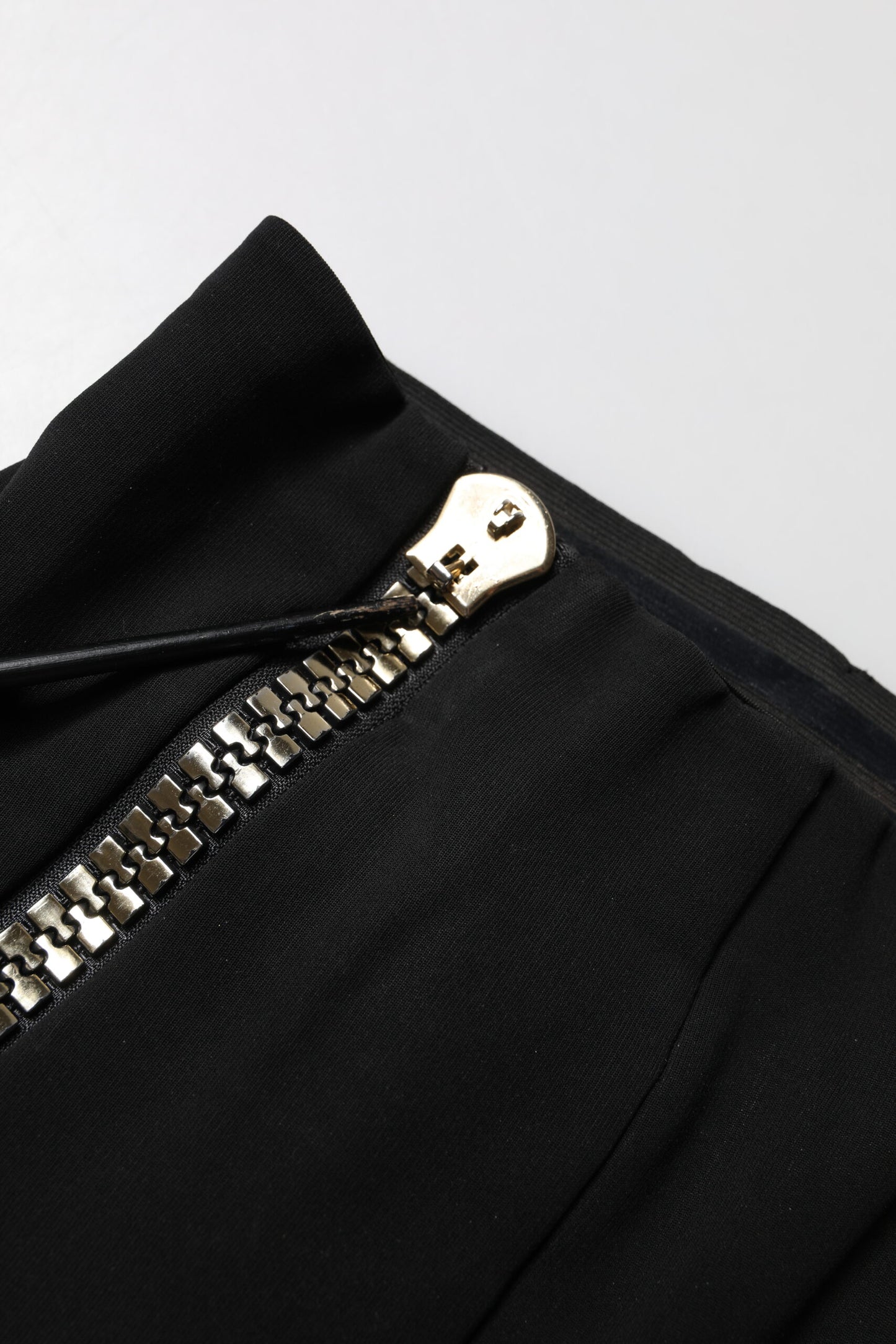 Dolce & Gabbana Schwarze Skinny-Hose mit hoher Taille