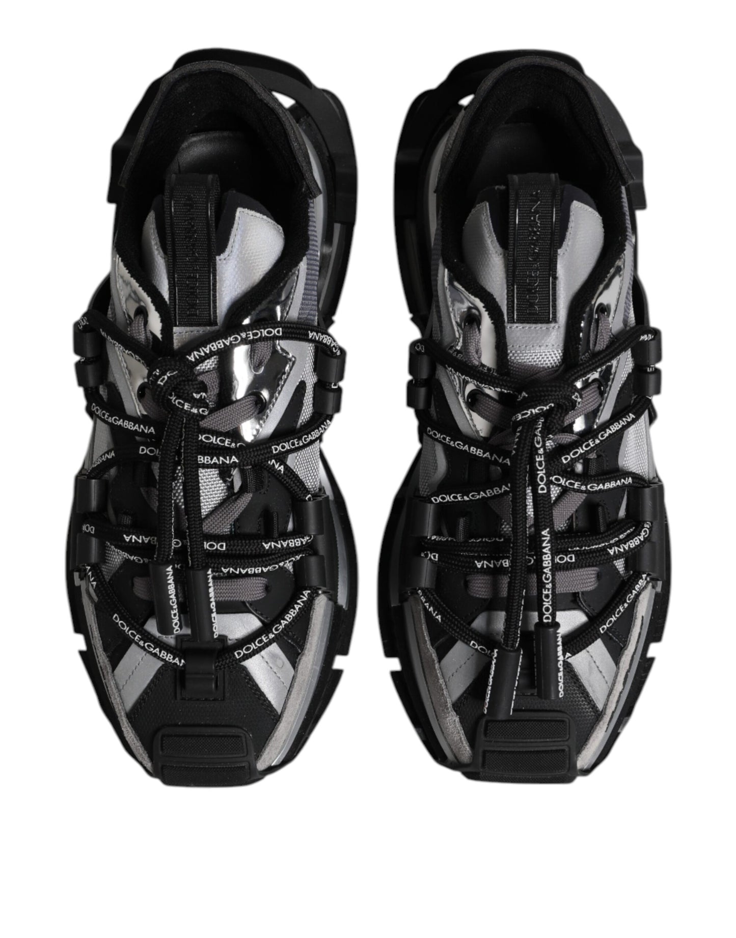 Dolce & Gabbana Multicolor getäfelte Space Sneakers Schuhe