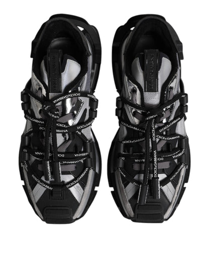 Dolce & Gabbana Multicolor getäfelte Space Sneakers Schuhe