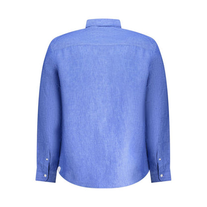 North Sails Blaues Leinenhemd
