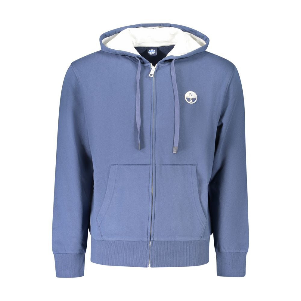 North Sails Blauer Baumwollpullover für Männer