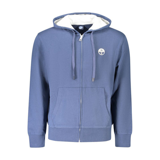 North Sails Blauer Baumwollpullover für Männer