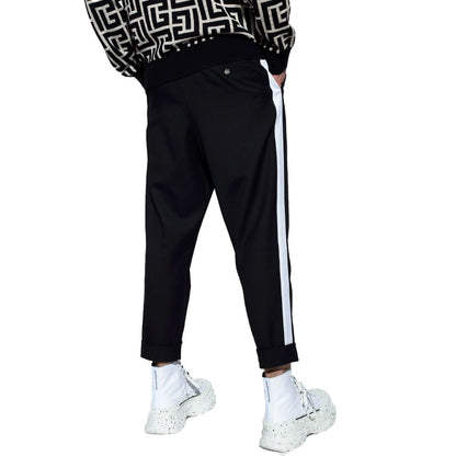 Balmain Schwarze Baumwolljeans &amp