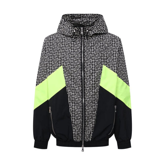 Balmain Multicolor Nylon Jacke