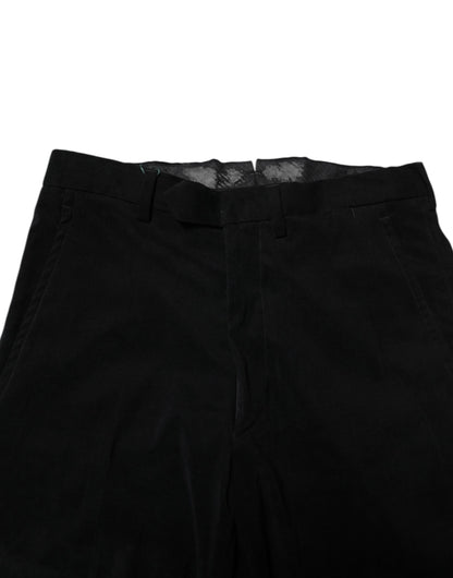BENCIVENGA Schwarzes Kleid mit mittlerer Taille Formelle Hose