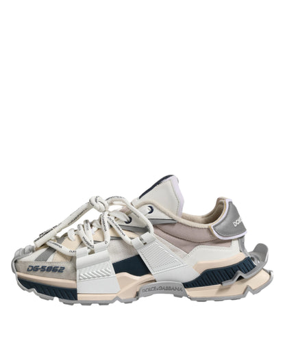 Dolce & Gabbana Multicolor Space Low Top Männer Turnschuhe Schuhe