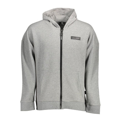 Plein Sport Grauer Baumwollpullover