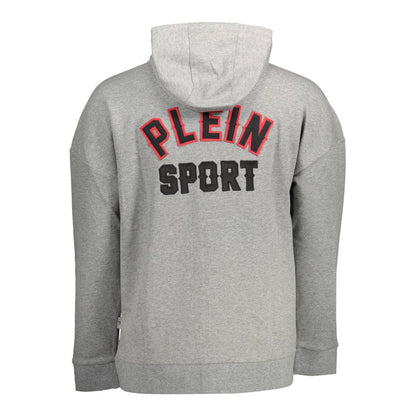 Plein Sport Grauer Baumwollpullover