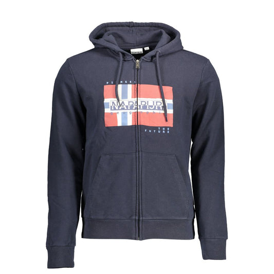 Napapijri Blauer Baumwollpullover für Männer